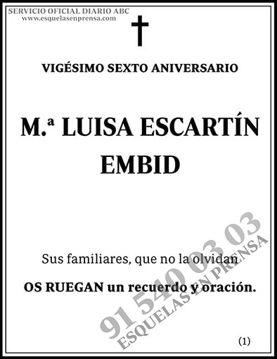 Luisa Escartín Embid
